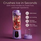 BLENDi Pro+ Portable Blender – 120W, 17oz, Crushes Ice, USB-C Rechargeable
