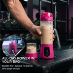 BLENDi Pro+ Portable Blender – 120W, 17oz, Crushes Ice, USB-C Rechargeable