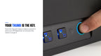 BoostedSafe Elite: Fingerprint, Key & Digital Combo
