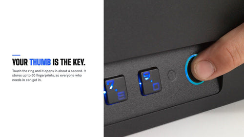 BoostedSafe Elite: Fingerprint, Key & Digital Combo